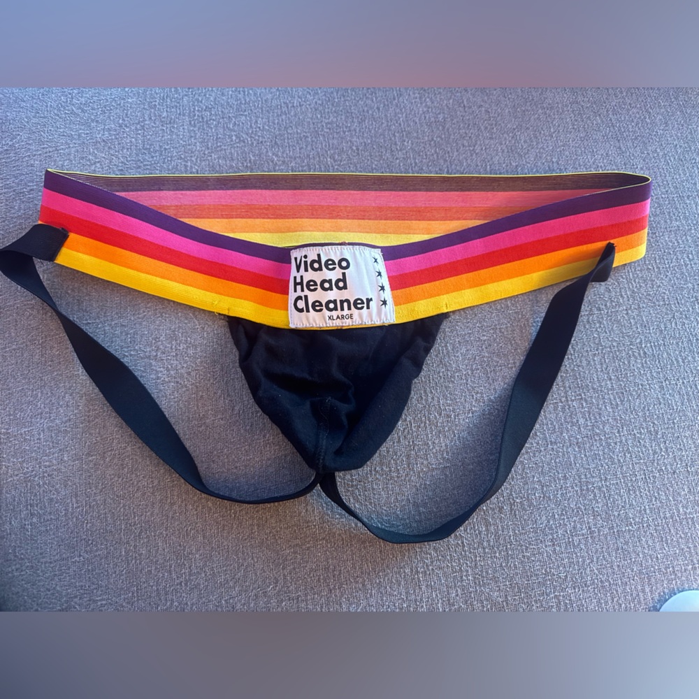 Men's Video Head Cleaner Jockstrap